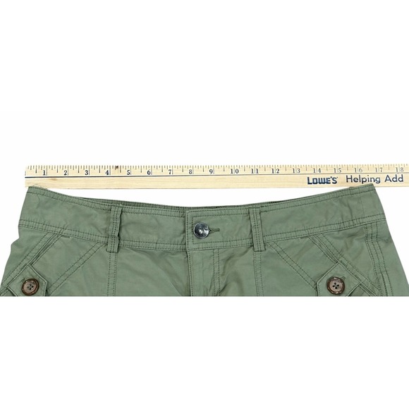 Marmot Womens Pants Roll Up Hiking Outdoors Convertible Cropped Green 10 Stretch - Picture 8 of 8